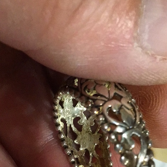 STERLING SILVER STAMPED 925 EARRINGS - Picture 4 of 4